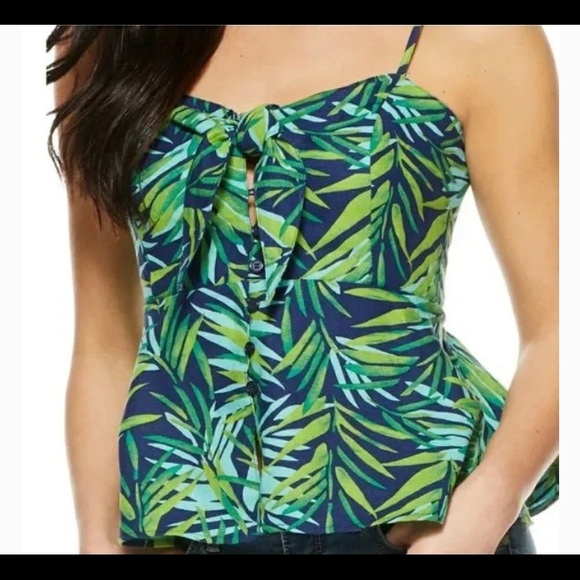 Sofia Bergara Peplum Tank Top Size 3XL SKU: J-6922 - Picture 2 of 7